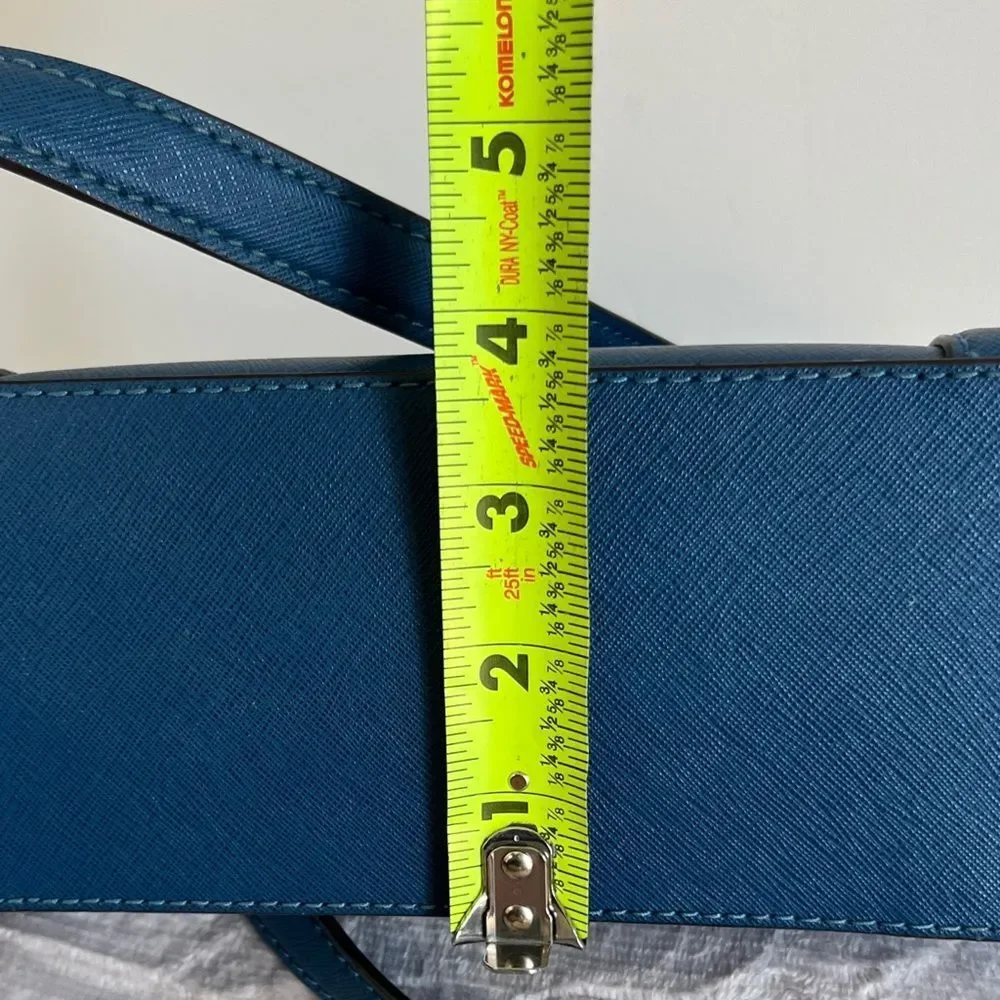 NWOT Michael Kors Blue Tote Bag Purse - Picture 11 of 11